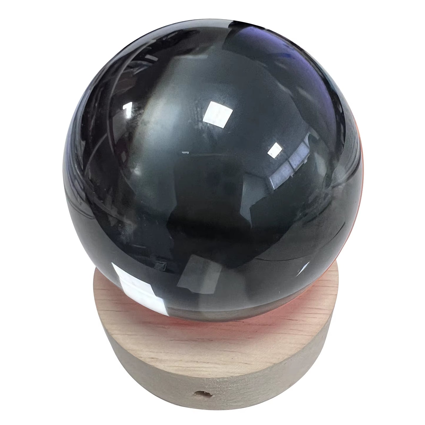 Crystal Ball Video Player with Base Upload Videos & Photos 3D Memory Orb Rechargeable Spherical Video Screen Xmas Birthday Gift