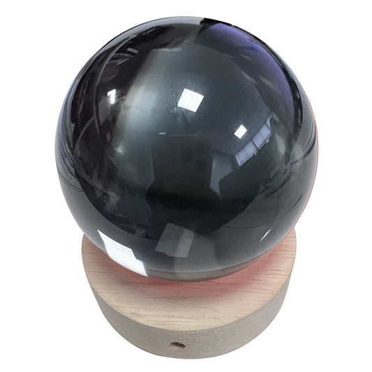 Crystal Ball Video Player with Base Upload Videos & Photos 3D Memory Orb Rechargeable Spherical Video Screen Xmas Birthday Gift