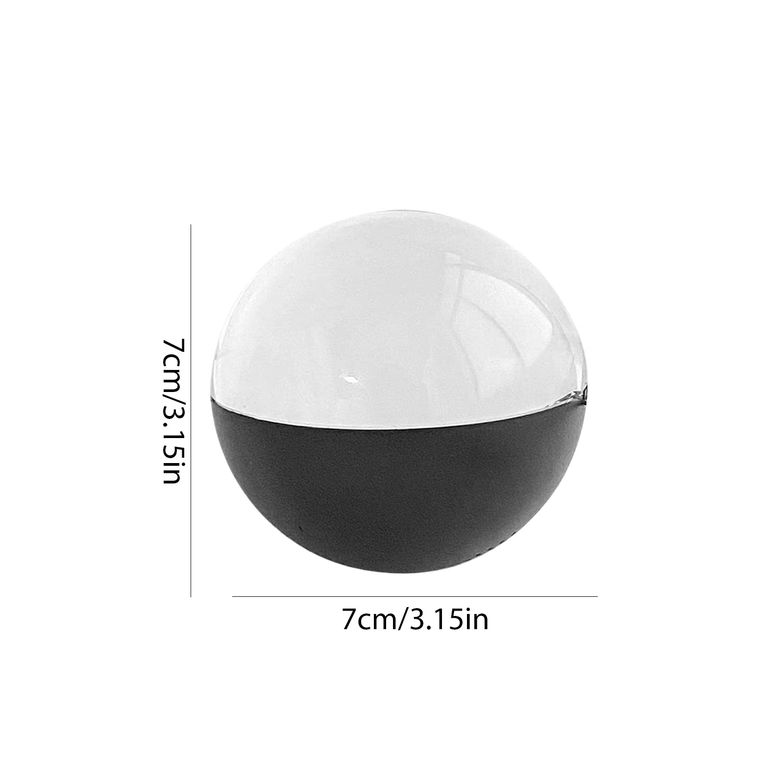Crystal Ball Video Player with Base Upload Videos & Photos 3D Memory Orb Rechargeable Spherical Video Screen Xmas Birthday Gift